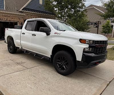 White 2019 Chevrolet Silverado 1500 Custom Trail Boss