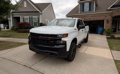 White 2019 Chevrolet Silverado 1500 Custom Trail Boss
