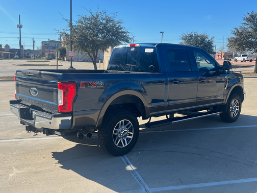 Blue 2017 Ford F-350 Lariat