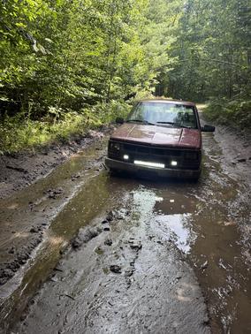 Red 1995 Chevrolet 1500 W/T