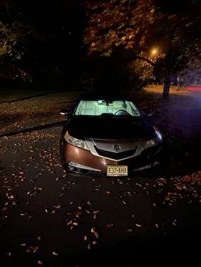 Red 2010 Acura TL 3.5