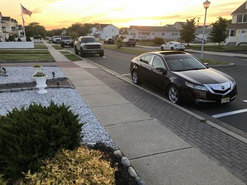 Red 2010 Acura TL 3.5