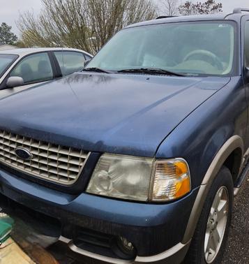 Blue 2003 Ford Explorer Eddie Bauer