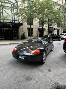 Black 2002 Porsche Boxster Boxster S