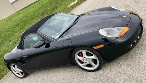 Black 2002 Porsche Boxster Boxster S