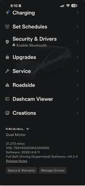 Silver 2024 Tesla Model Y Long Range
