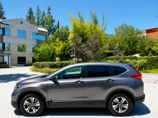 Gray 2019 Honda CR-V LX