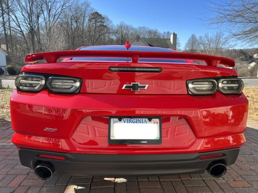 Red 2021 Chevrolet Camaro 1SS