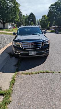 Black 2017 GMC Acadia SLT-1