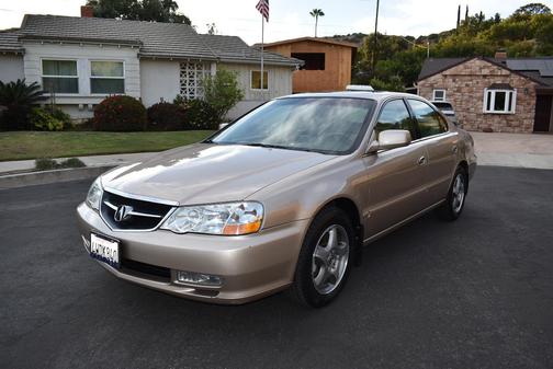 Gold 2002 Acura TL 3.2