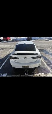 White 2021 Acura ILX Technology & A-Spec Pkgs