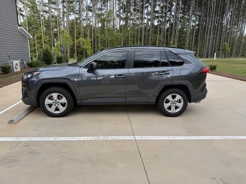 Gray 2019 Toyota RAV4 LE