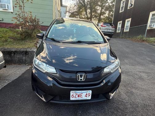 Black 2015 Honda Fit LX