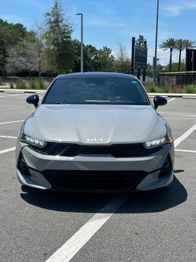 Gray 2022 Kia K5 GT