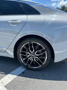 Gray 2022 Kia K5 GT