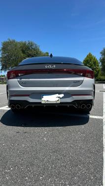 Gray 2022 Kia K5 GT