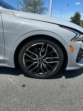 Gray 2022 Kia K5 GT