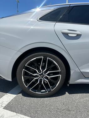 Gray 2022 Kia K5 GT