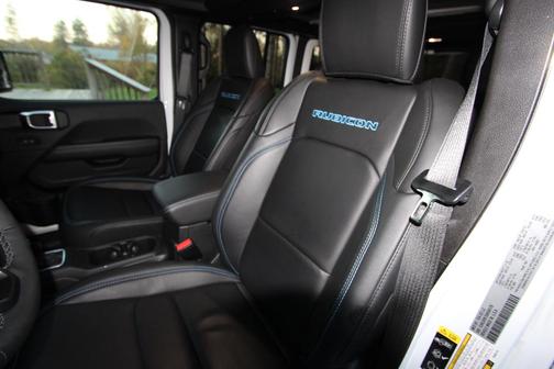 White 2025 Jeep Wrangler 4xe Rubicon X
