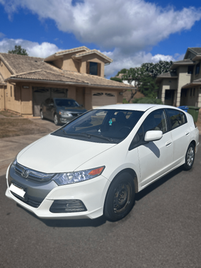 White 2014 Honda Insight LX