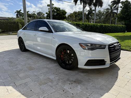 White 2016 Audi A6 3.0T Premium Plus