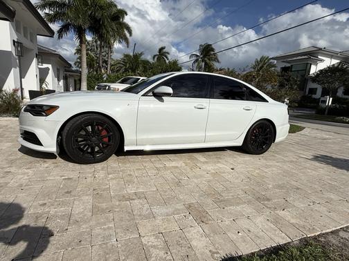 White 2016 Audi A6 3.0T Premium Plus