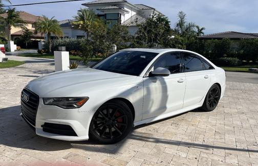 White 2016 Audi A6 3.0T Premium Plus