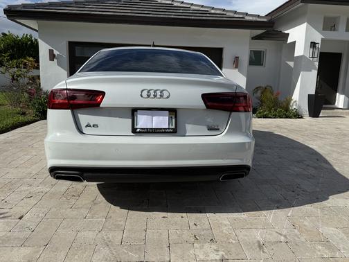 White 2016 Audi A6 3.0T Premium Plus
