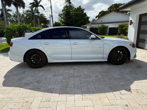 White 2016 Audi A6 3.0T Premium Plus
