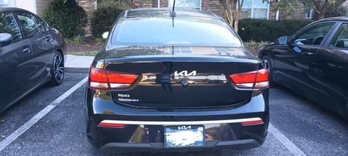 Black 2023 Kia Rio S