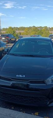 Black 2023 Kia Rio S
