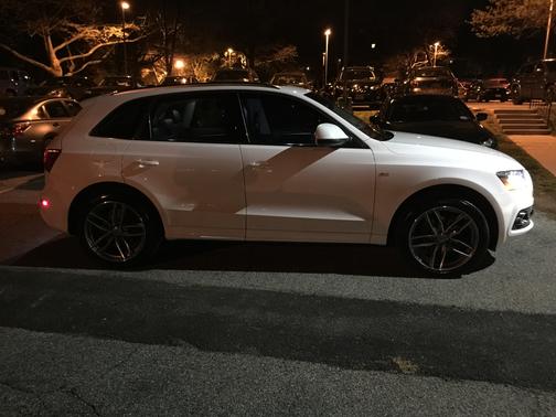 White 2012 Audi Q5 3.2 Premium Plus