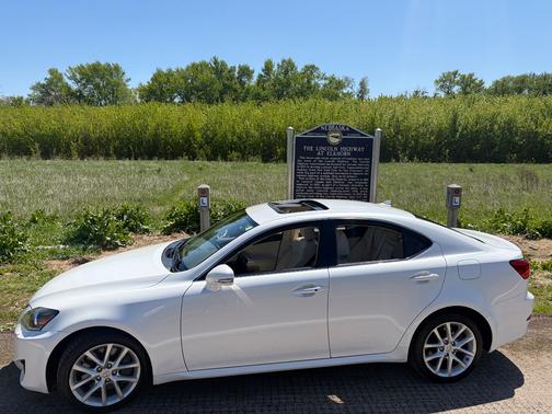 White 2012 Lexus IS 350 Base