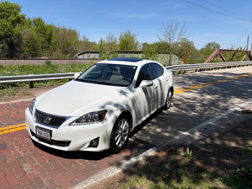 White 2012 Lexus IS 350 Base