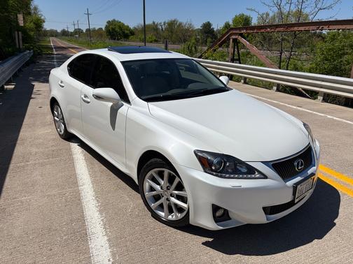 White 2012 Lexus IS 350 Base