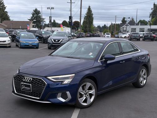 Blue 2024 Audi A3 Premium