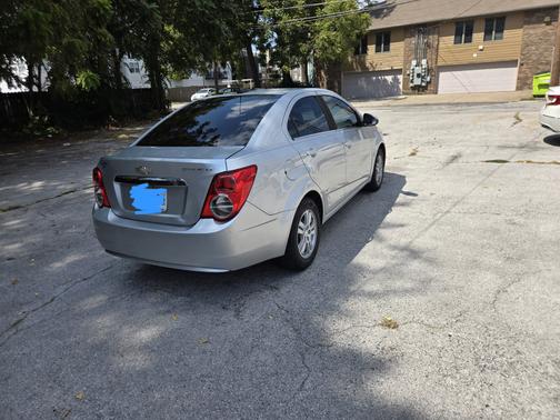 Silver 2016 Chevrolet Sonic LT