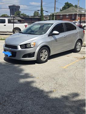Silver 2016 Chevrolet Sonic LT