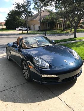Blue 2011 Porsche Boxster Boxster