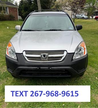 Silver 2002 Honda CR-V EX
