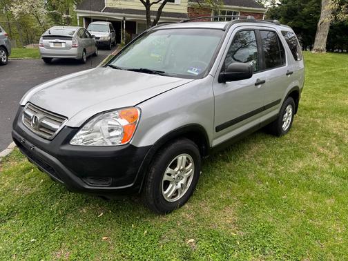 Silver 2002 Honda CR-V EX