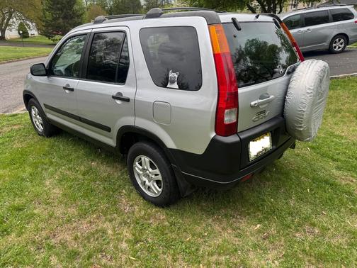 Silver 2002 Honda CR-V EX