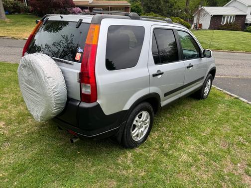 Silver 2002 Honda CR-V EX