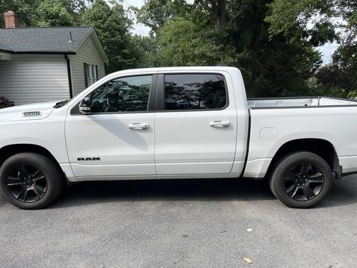 White 2021 RAM 1500 Big Horn