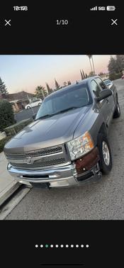 Gray 2012 Chevrolet Silverado 1500 LT