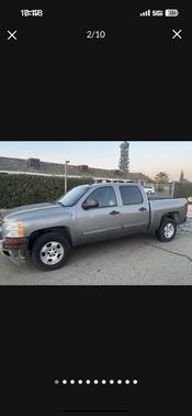 Gray 2012 Chevrolet Silverado 1500 LT