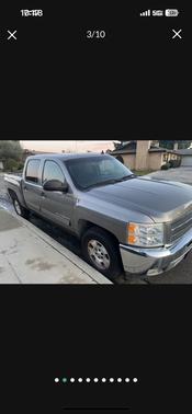 Gray 2012 Chevrolet Silverado 1500 LT
