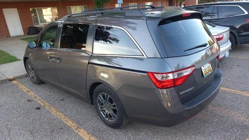 Gray 2012 Honda Odyssey EX-L