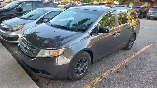 Gray 2012 Honda Odyssey EX-L