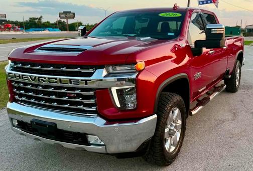 Red 2020 Chevrolet Silverado 3500 LTZ